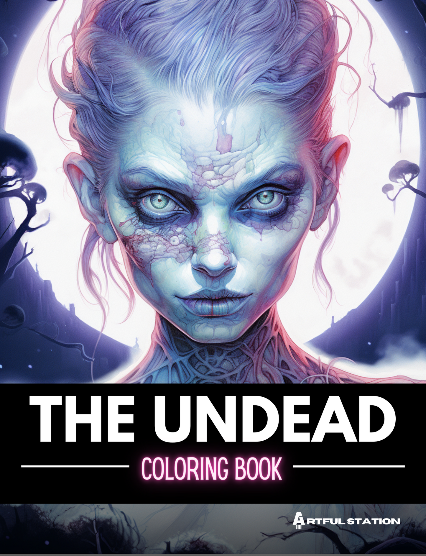 The Undead Adult Coloring Book